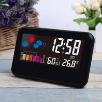 Clock Digital With Night Backlight Smart Alarm Clock For Home Bedroom Desk Table Hygrometer