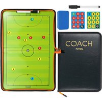 Pure Vie Magnetic Soccer Coaching Tactics Board, Portable Soccer Football Coach Board with Player Markers, Pen and Eraser