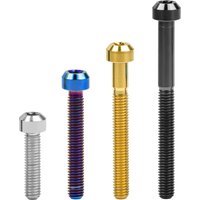 AliExpress WEIQIJIE Weiqijie 6PCS M5x10 15 20 25 30 35 40 45 50 55 60mm Titanium Bolt Rounded Column Torx Head Screw For Bicycle Motor