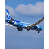1:130 Scale Diecast Model Etihad Airways Boeing 787 Manchester City livery Resin Airplane Airbus Collection Display Toy