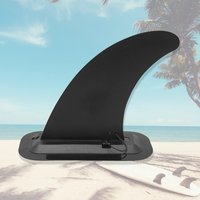 Stand Up Paddle Board Side Fin Quick Release Black for Long Board Surfboard Paddleboard Detachable Surfboard Fin Base