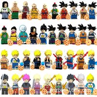 Dragon Ball Super Mini Figure Set of 8 Wukong Characters Collectible Toys Mini Action Toy Figures Model Assemble Children Gift