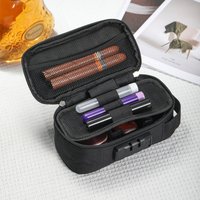 WEFITON 1PCS Smell Proof Bag with Combination Lock, Odor Proof Stash Box Travel Case, Odorless Storage Pouch Gift for Men Women