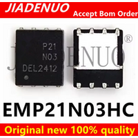 (5pcs)100% New EMP21N03HC EMP21N03 P21N03 QFN-8 Chipset