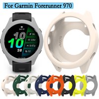 Shell For Garmin Forerunner 970 Soft Silicone Cover Hollow Protective Case Super Light Watch Decoration For Forerunner 970
