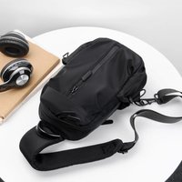 Wasserdichte, verschleißfeste Umhängetasche mit mehreren Fächern für Herren, multifunktionale Sport-Brusttasche, Outdoor-Sportreisen