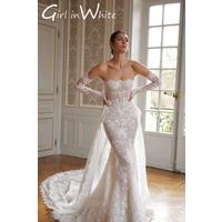 Customized Vintage Lace Mermaid Boat Neck Wedding Breathtaking Off Shoulder Long Sleeves Bridal Gowns Dress Vestido De Novia