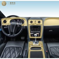 Pre cutting car Interior PPF paint protection film console Scratch transparent/matte TPU film For Bentley Continental GT 12-2017