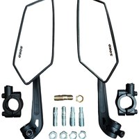 AliExpress Universal Bicycle Motorcycle Scooter E-Bike Cafe Racer Retro Rearview HD Clear Wide Range Back Sight MTB Cycling Accessories