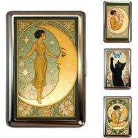 Vintage-Style Vintage Card Case Metal Material Easy Snap Cash Case Versatile Design Multi-function Metal Case Business Cards