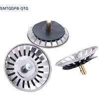 NEW New 2pcs Kitchen Sink Strainer Stopper Waste Plug Sink Filter Filtre Sink Strainer Filter Floor Drain Kitchen Tools