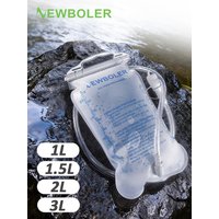 AliExpress NONE NEWBOLE 1L/1.5L/2L/3L PEVA Hydration Bladder BPA Free Water Reservoir Water Bag for Running Cycling Hiking Water Storage Bag