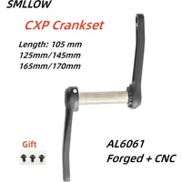 single Speed kids Crankset for MTB XC / TR / AM 105/125/145 / 165mm crankset 32T chainwheel childen crankset short crankset