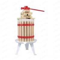 NEW 6 liter 1.6 gallon manual basket apple press, fruit wine grape press
