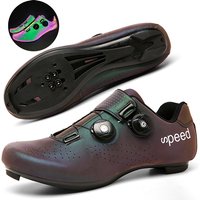 New cycling shoes men's road cycling competition shoes self-locking SPD cycling sports shoes