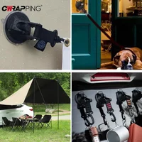Travel Car Portable Climbing Vacuum Heavy Tent Suction Cup for RV Accessories Fixing Hooks Clothes a Rack Duty Coat Wihnwagen