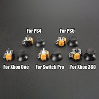 GSF 1Set For Ps5 PS4 Xbox Game Controller Hall Effect Joystick Module 3D Button Stick Replacement