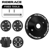 AliExpress riderace Bicycle Computer Holder Aluminum Alloy Mount MTB Bike Stopwatch Stem Top Cap Bracket Support For Garmin GPS Speedometer