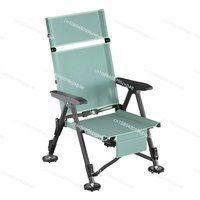 Special fishing chair folding chair European full folding all-terrain set vertical