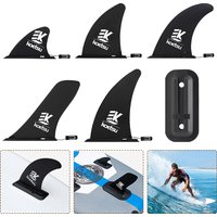 4.5/8/9/9.5/10 inch Surf Water Wave Fin Nylon Paddle Board Fin Stand Up Paddleboard Surfboard Slide-in Fin Surfing Accessories