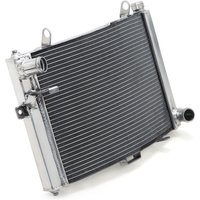 BIKINGBOY For Super Duke / R 1290 2014 2015 2016 Engine Radiator Cooling Water Cooler 61435010000 61535010000 Aluminium Polished