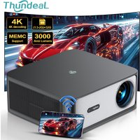 ThundeaL TD98Pro Full HD 1080P Projektor TD98 Pro 4K Video WiFi Android 32G 3000 Ansi Theater Kino 3D Spiel LED-Beamer