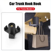 1pc Trunk Grocery Bag Hook Car Pendant Accessories Luggage Compartment Glove Hanger Holder for Tesla Model 3 T New Model