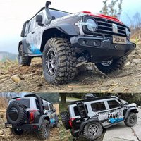 KM 1:8 Tank 300 Climbing Vehicle Third Anniversary Commemoration RC Remote Control Vehicle Differential Lock Off road Vehicle