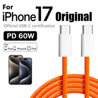 NNBILI PD 60W Schnellladegerät 6A USB-C-auf-Typ-C-Kabel für iPhone 18 17 16 Pro MAX USBC Schnellladung für Samsung S26 Xiaomi Kabel