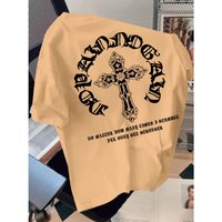 American Trend Style Summer 3D Printed Large-sized Men's T-shirt Quick-drying and Breathable Suitable for Daily Wear