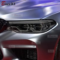 For BMW 5 Series G30 M5 F90 2017-2020 Car Headlight Tint Black Protective Film Taillight Transparent Anti-scratch TPU Sticker