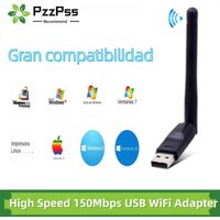 MT7601 USB WiFi Adapter LAN Wi-Fi Receiver Dongle Antenna 802.11 b/g/n 150Mbps WIFI Adapter Wireless Network Card for PC Windows
