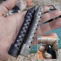 Outdoor Camping Hunting Slingshot Accessories, Quick Shooting 10mm Portable Mud Ball Magazine, Portable EDC Tool