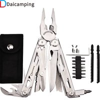 Daicamping DL30 multi-outils main bricolage multi-outils pince multi-outils couteaux pliants ciseaux coupe EDC équipement de survie pince manuelle