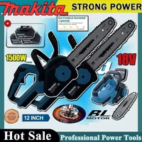 Makita 12V 18V LXT Brushless Chainsaw 12 Inch Auto Oiler Cordless Electric Saw for Tree Cutting And Wood Logging