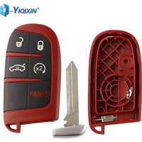 Yiqixin Auto koffer für Jeep für Chrysler 300 5-Tasten-Auto-Fernbedienung für Dodge Ram 1500 Dart Challenge-Ladegerät für Jeep Grand Cheroke