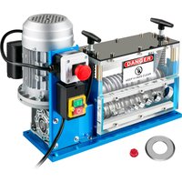 SucceBuy 370W 1.5-38mm Electric Wire Stripping Machine Cable Stripper 11 Channels Acrylic+Aluminum+Blade, Scrap Copper Recycling