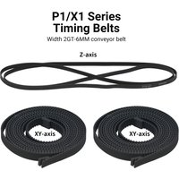 Belt For Bamboo lab X1 X1S P1P P1S X Y Z-axis Synchronous Belt Fiberglass Rubber 1142mm 1442mm for X1 series P1P 3D Printer Part