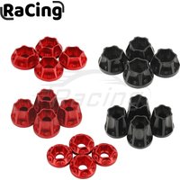 4Pcs Aluminum 12mm Hex Wheel Hub Drive Extended Adapter For 1/10 RC Crawler Car 1.9 inch Wheels Rims 8-24mm Height Upgrade