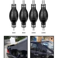 1PC 6mm/8mm/10mm/12mm Fuel Pump Rubber Aluminum Hand Fuel Pump Line Hand Primer Bulb All Fuels For Car Boat Marine Outboard New