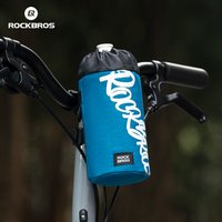 ROCKBROS Bicycle Bag Cycling Water Bottle Pouch Mtb Bike Insulated Kettle Bag Riding Cycling Tail Bag Front Beam Handlebar Bag