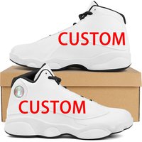 Chaussures personnalisées hommes baskets mode conception confortable Logo chaussures plates de sport de haute qualité bricolage respirant chaussures de basket-ball