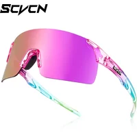 AliExpress SCVCN UV400 NEW Fashion Cycling Sunglasses for Men Women MTB Fishing Golf Driving Luxury Bike Glasses Shades Running Glasses