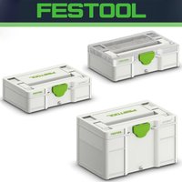 FESTOOL 577808 SYS3 S 76 Tool Storage Box Portable High Hardness Plastic Partition DIY ToolBox 577817 577818