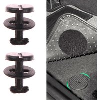 10Pcs Floor Carpet Mat Clips Twist Lock with Washers for E36 E46 3 Series E38 E39 5 & 7 Series Automobile Replace Fasteners