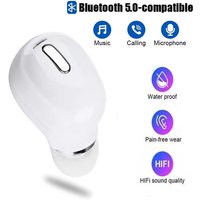 Waterproof Sports Bluetooth Earphones HD Microphone Handsfree Call Gym Running Earbud Supplies For Laptop Tablet Smartphone Kit