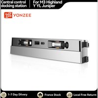 YZ Für Tesla Model 3 Y YL Highland Juniper Intelligente Erweiterungs-Dockingstation für die Mittelkonsole Schnelles Laden Plug & Play Einfache Installation Innenraumzubehör Tesla Dockingstation