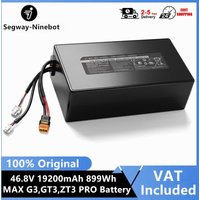 EU-Lager: Original-Li-Ionen-Akku für Ninebot by Segway Max G3/GT3/ZT3 Pro Elektroroller, 46,8 V, 19200 mAh, 899 Wh, zur Verlängerung der Reichweite.