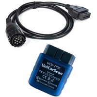 UniCarScan Bluetooth-Diagnoseadapter für BMW Motorräder Unterstützt Android iOS Motoscan Bimmercode