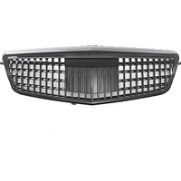 Racing Grills For E-class W212 2009-2012 Modified Maybach Style Front Grille Original Replacement Clip-on Installation Abs